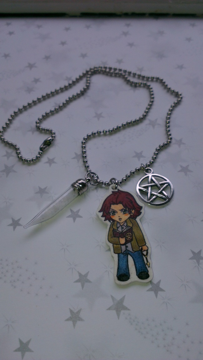 Sam Winchester Charm Necklace