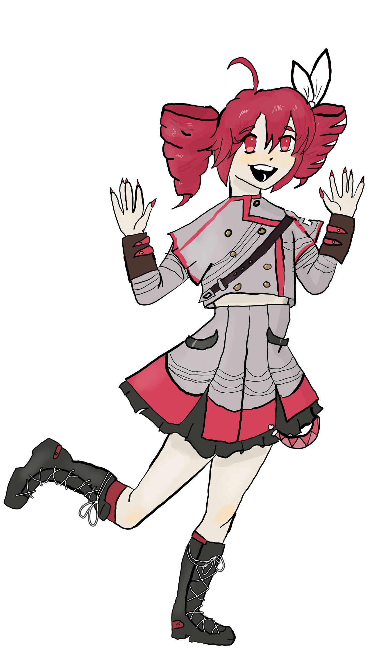 Teto Hand SynthV Kasane Teto by Lovelydinosaur25 on DeviantArt