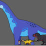 Alamosaurus, Tyrannosaurus Rex, Canardia Sprites