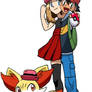 Ash and Serena Conjoined