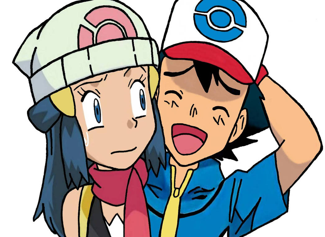 Ash and Dawn Conjoined by Conjoined-RainMaker on DeviantArt