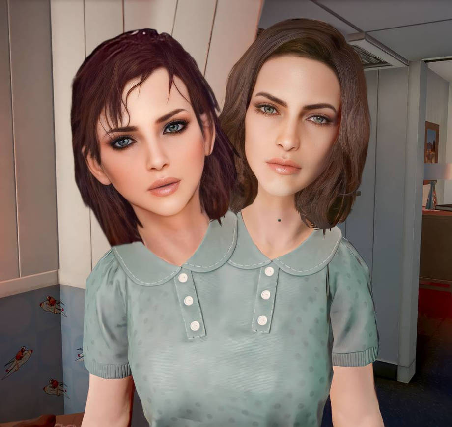 Nora And Cait Conjoined by Conjoined-RainMaker on DeviantArt