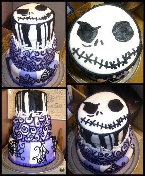 Jack Skellington Cake