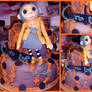 Coraline Doll Cake