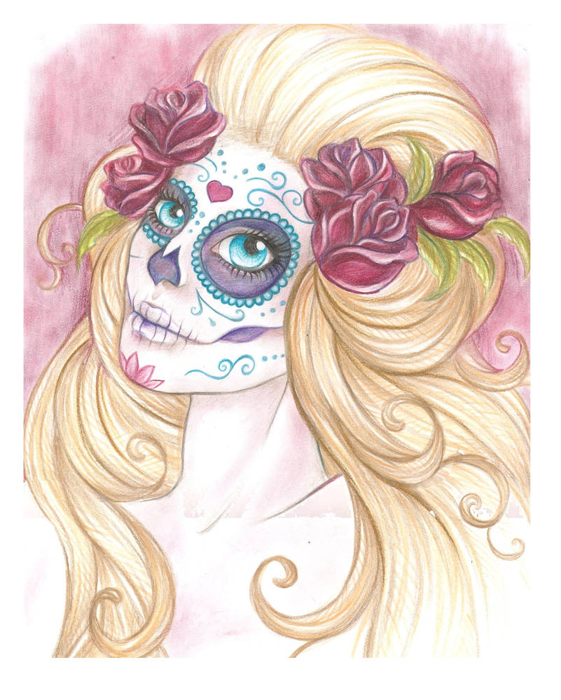 Sugar Skull by gryphonic19 Sugar Skull by gryphonic19