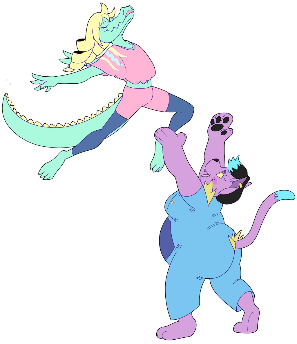 Undertale Bratty And Catty By FeralGator On DeviantArt undertale-bratty-and-catty-by-feralgator-on-deviantart