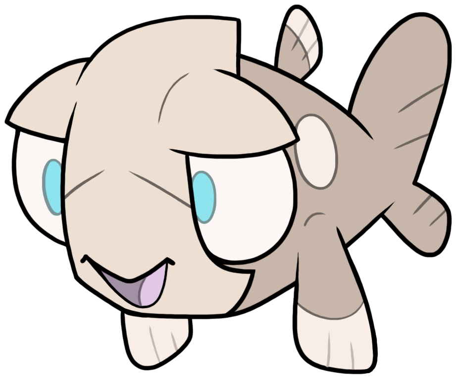 Relic Fakemon Fakemon - Relicanth PreEvo - Relipup by FeralGator on DeviantArt