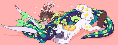 TeaBeetle - Group Sleep Colored by FeralGator