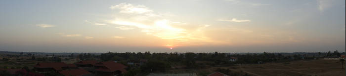 Sunset - panoramic