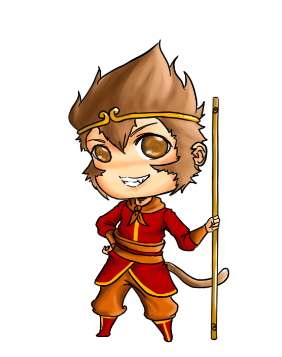 Monkey King chibi by Launite on DeviantArt Monkey King chibi by Launite on DeviantArt