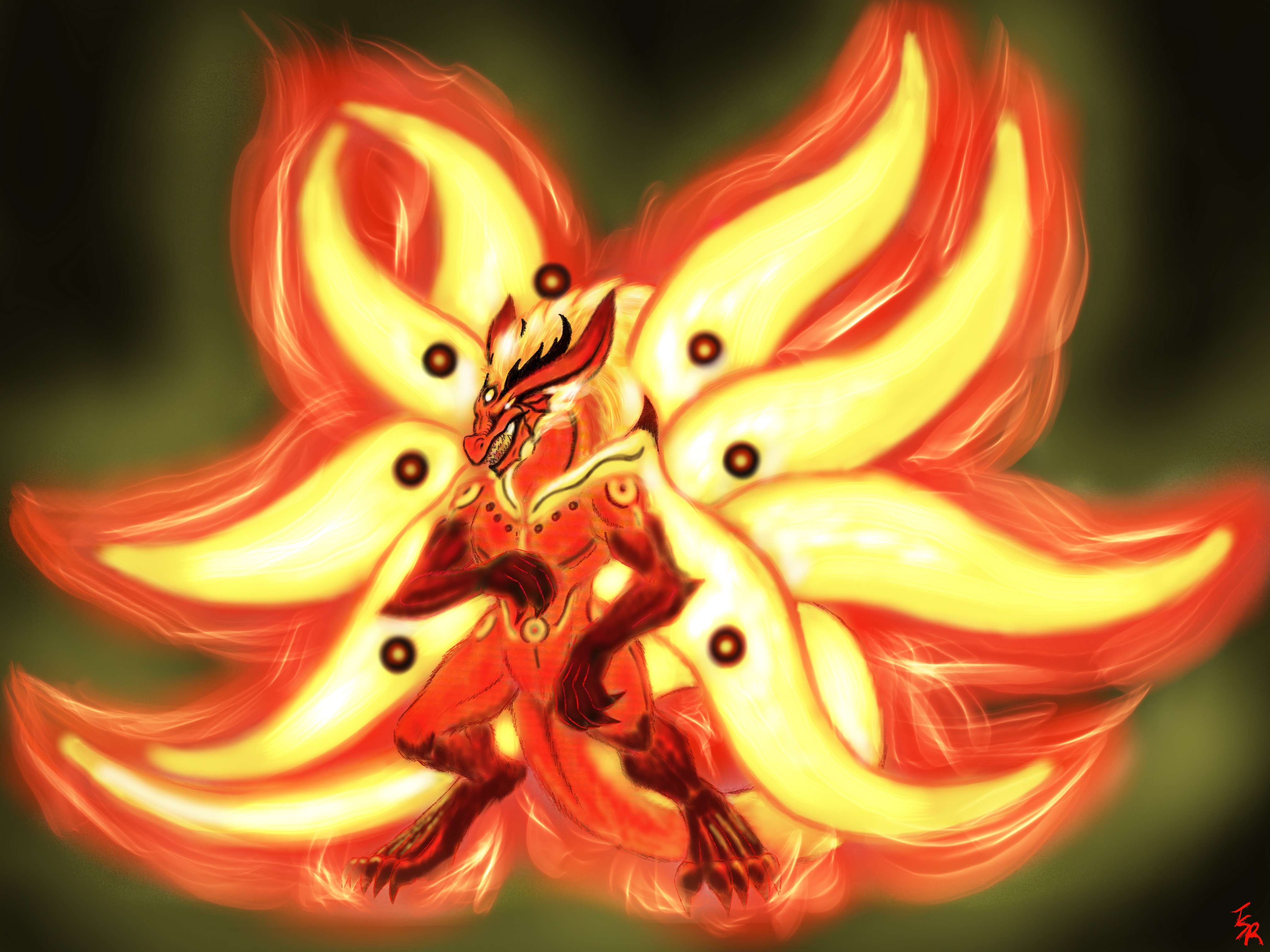 Fox Dragon Deviantart Super fox dragon fire by Nogard-Art88 on DeviantArt