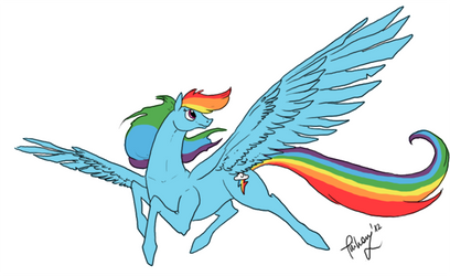 Adult Rainbow Dash