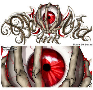 Logo for 'Phobia Ink'