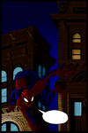 Spidey in the City by Jameslfree