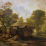 Dan Scurtu - Landscape with Old Hut