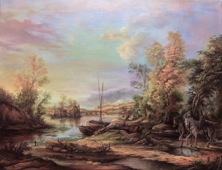 Dan Scurtu - River Landscape