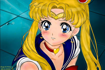 Sailor Moon Redraw Challenge