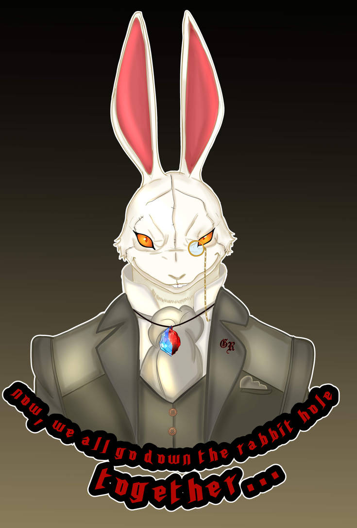 White Rabbit Alien {The White Rabbit} by princesskaoru on DeviantArt