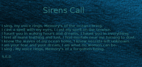 Sirens call