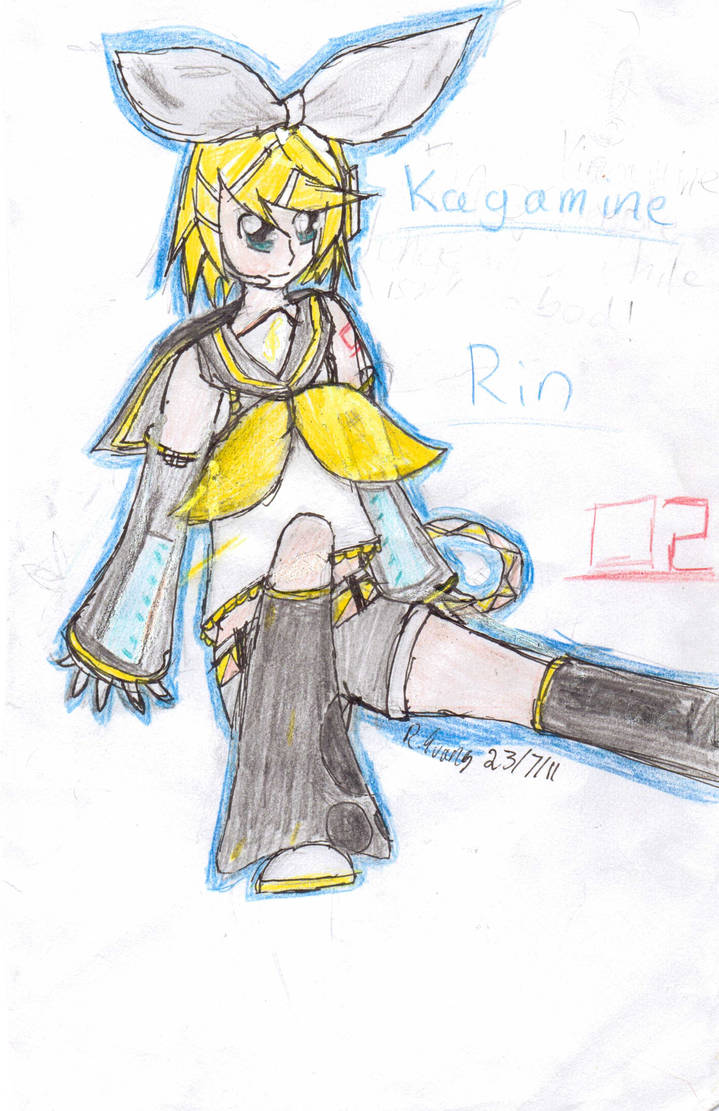 Kagamine Rin by SunBetaFemale on DeviantArt