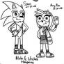 Mister and Mistress Hedgehog-Sonic Boom