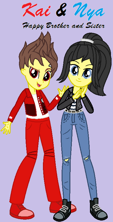 Lego ninjago 2024 kai and nya