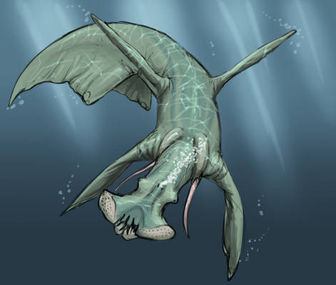 Aquatic predator sketch