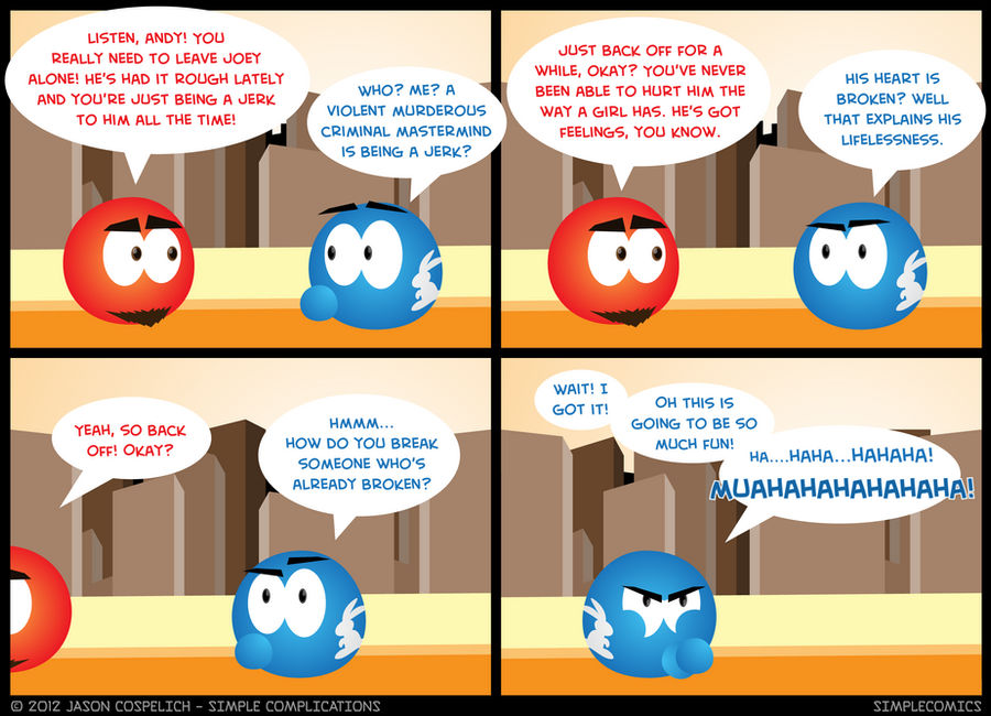 Back Off Comic SC314 - Back Off! by simpleCOMICS on DeviantArt