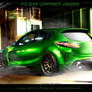 Mazda 3 green by fliOx