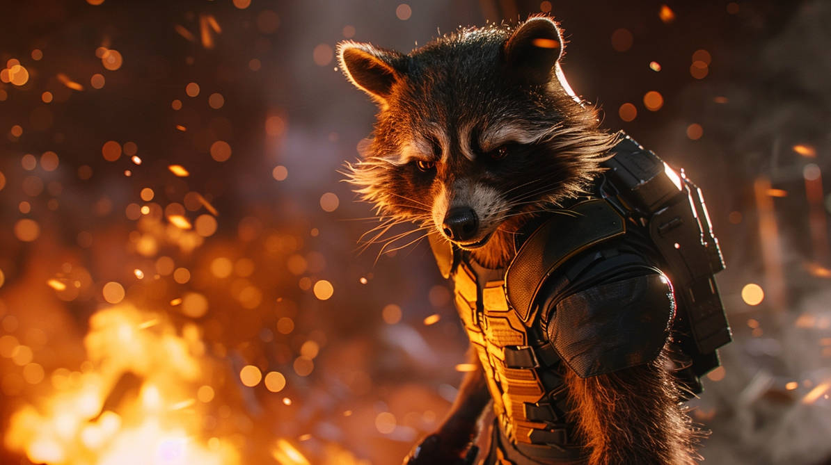 Rocketraccoon by rwb3d on DeviantArt