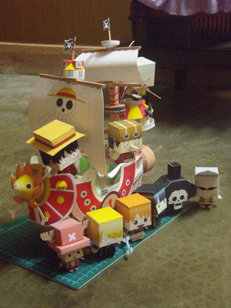 One Plus Papercraft one piece papercraft by ruriann on DeviantArt