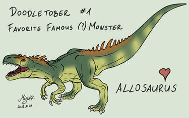 [OC: HOT] Doodletober 01: Favorite famous monster