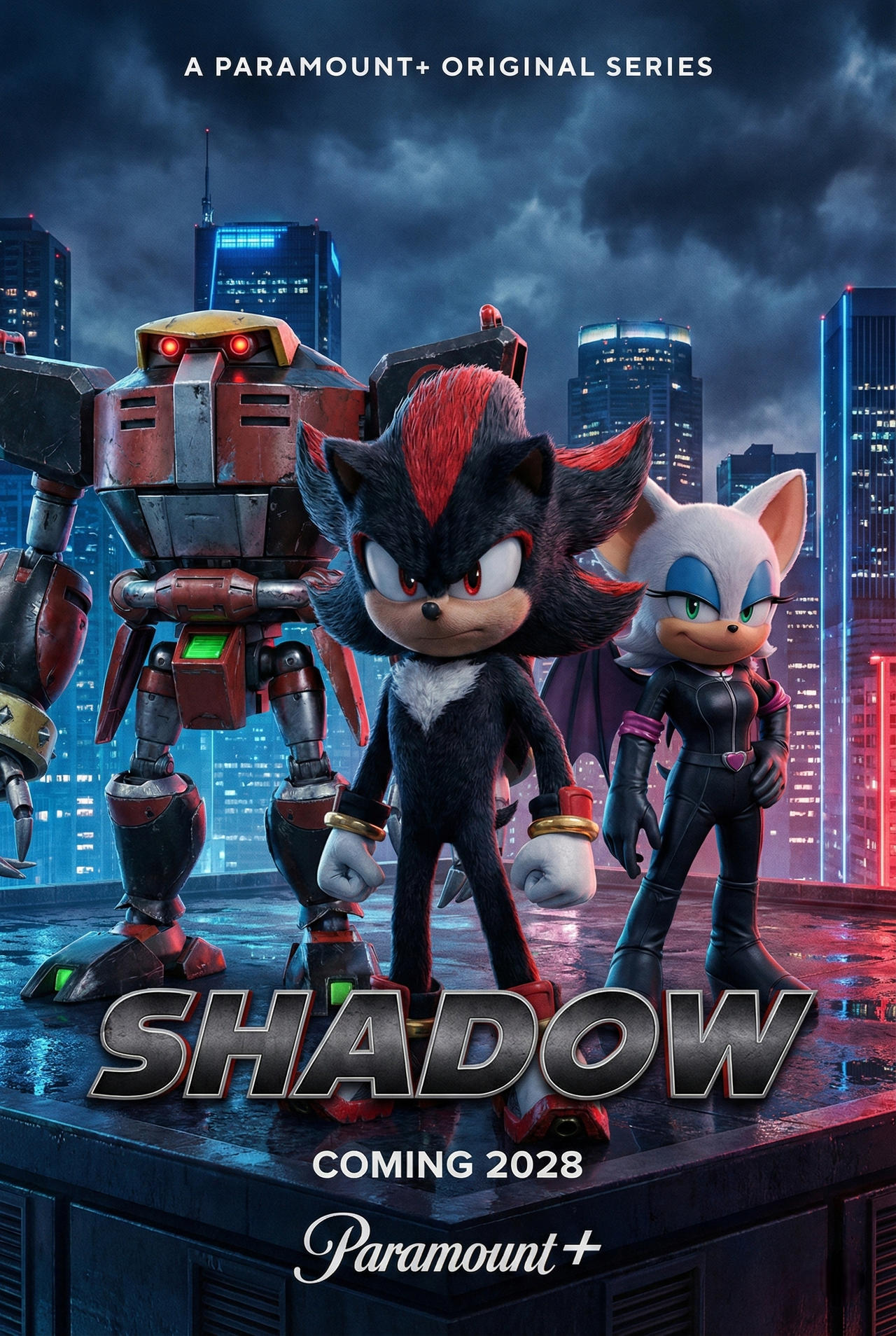 Shadow Spindashing Shadow Spin Off Tv Show Concept Poster by DoomshroomQC on DeviantArt