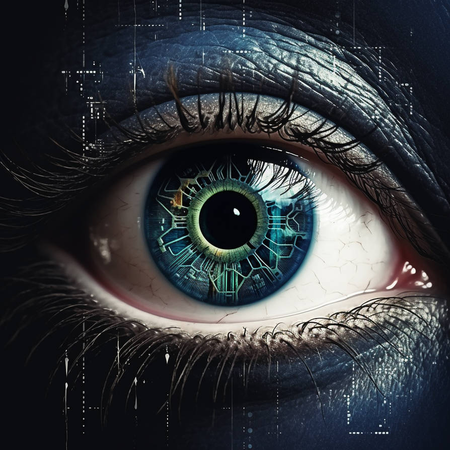 Circuit Vision Futuristic Digital Eye Art by MiToArts on DeviantArt