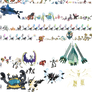 Pokemon Sizes - Alola