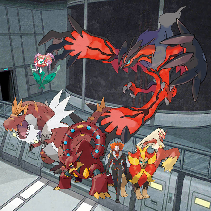 Lysandre Machine Lysandre's team by ZarxielZerg on DeviantArt