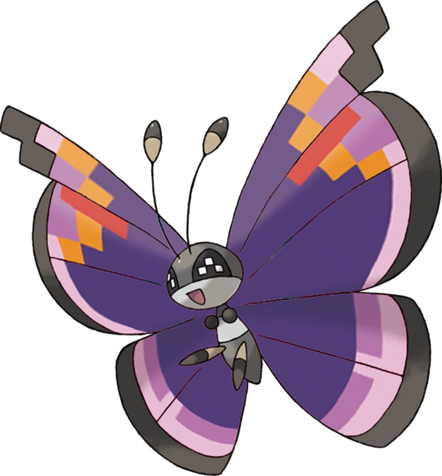 Vivillon (Elegant Pattern) by ZarxielZerg on DeviantArt