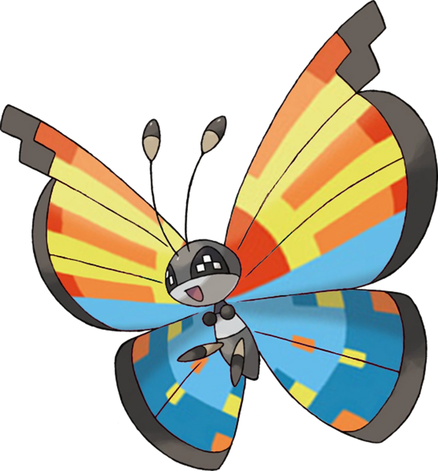 Vivillon (Ocean Pattern) by ZarxielZerg on DeviantArt