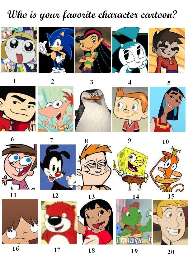Cartoon Character Favorite by KevinVincent on DeviantArt Cartoon Character Favorite by KevinVincent on DeviantArt