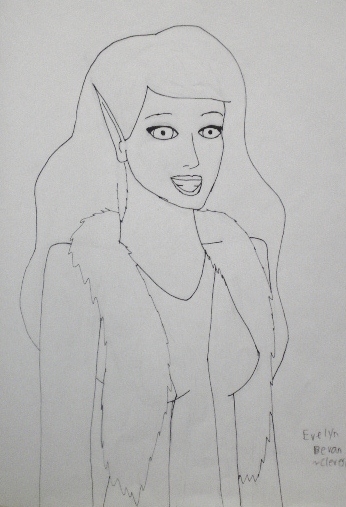 Evelyn Bevan Lineart