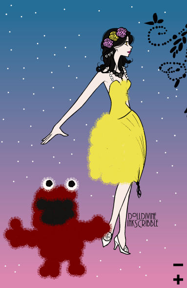 Katy Perry and Elmo by Tealangel on DeviantArt