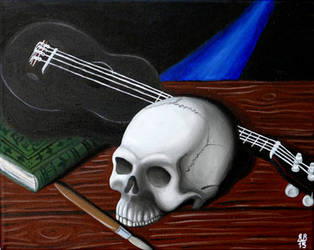 Stilleben mit Ukulele/Still life with ukulele by Ulrabiart