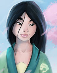 Mulan Fan Art (Recorded)