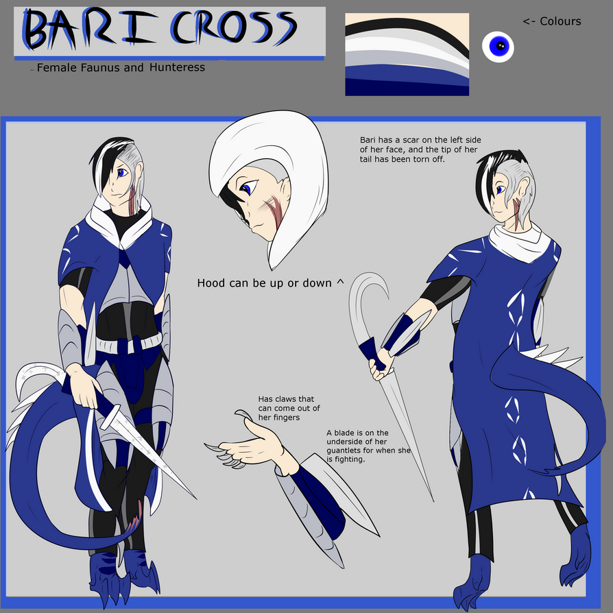 RWBY | BATS | Bari Cross by Dragotan on DeviantArt