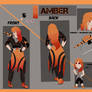 RWBY | BATS | Amber Spark Reference Sheet