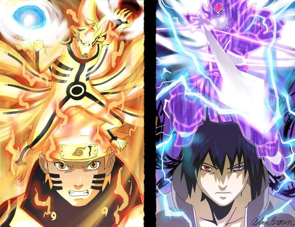 Naruto Vs Sasuke by pollo1567 on DeviantArt