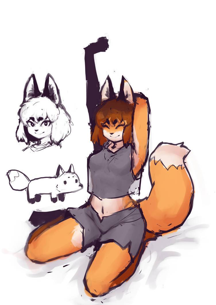 Fox Character Deviantart fox by YongE on DeviantArt