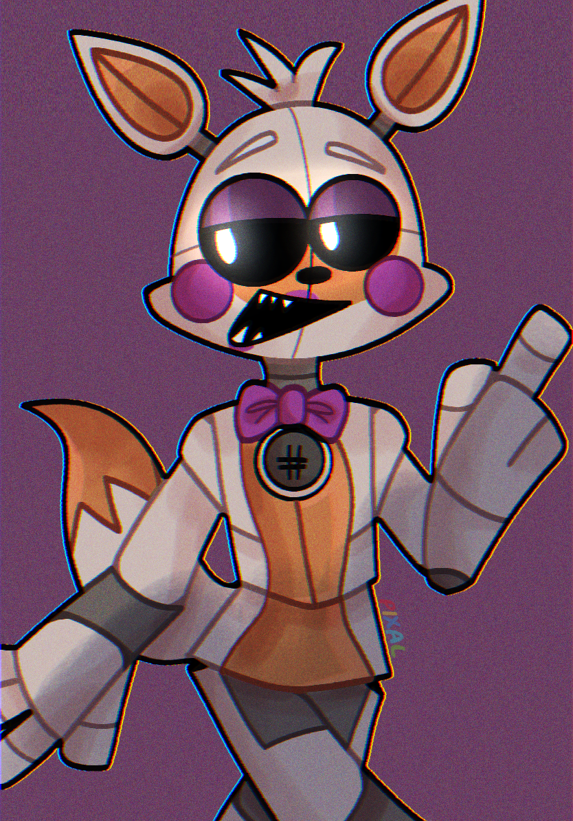 🍊 Lolbit 🍊, Fnaf fanart