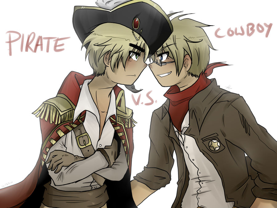 PIRATE V.S. COWBOY