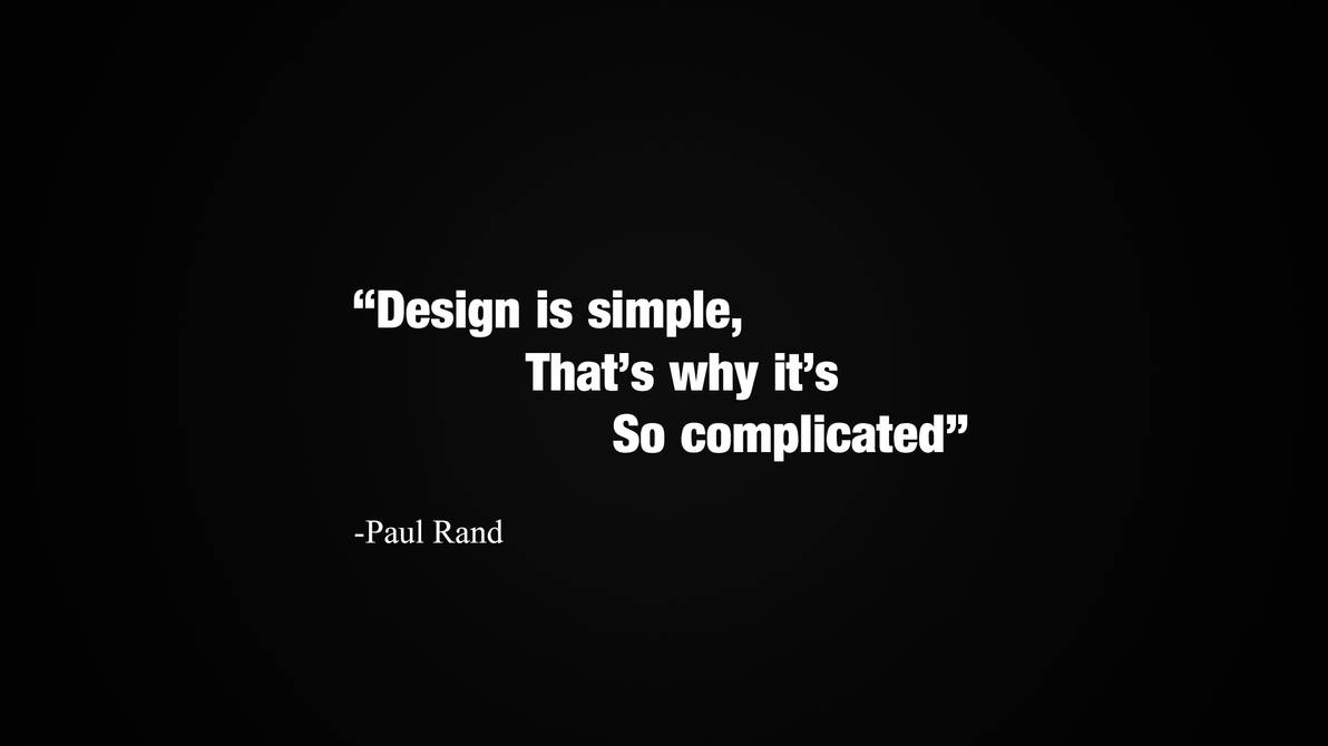 Design is Simple by NocteDesign on DeviantArt